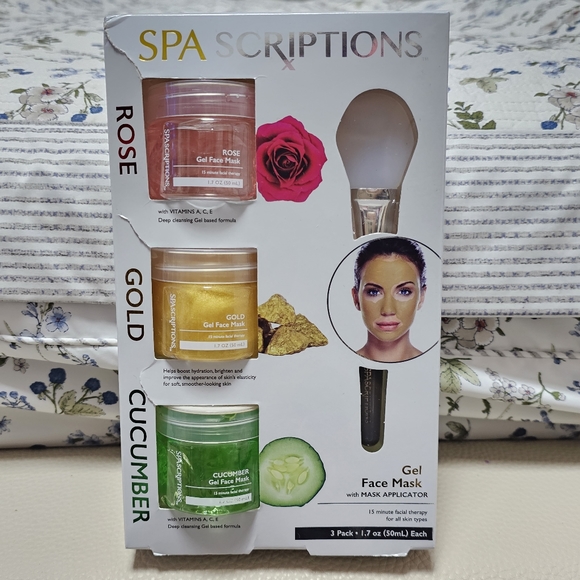 SPA SCRIPTIONS Gel Face Mask With Mask Applicator - Picture 2 of 10